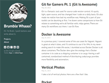 Tablet Screenshot of brettdonohoo.com